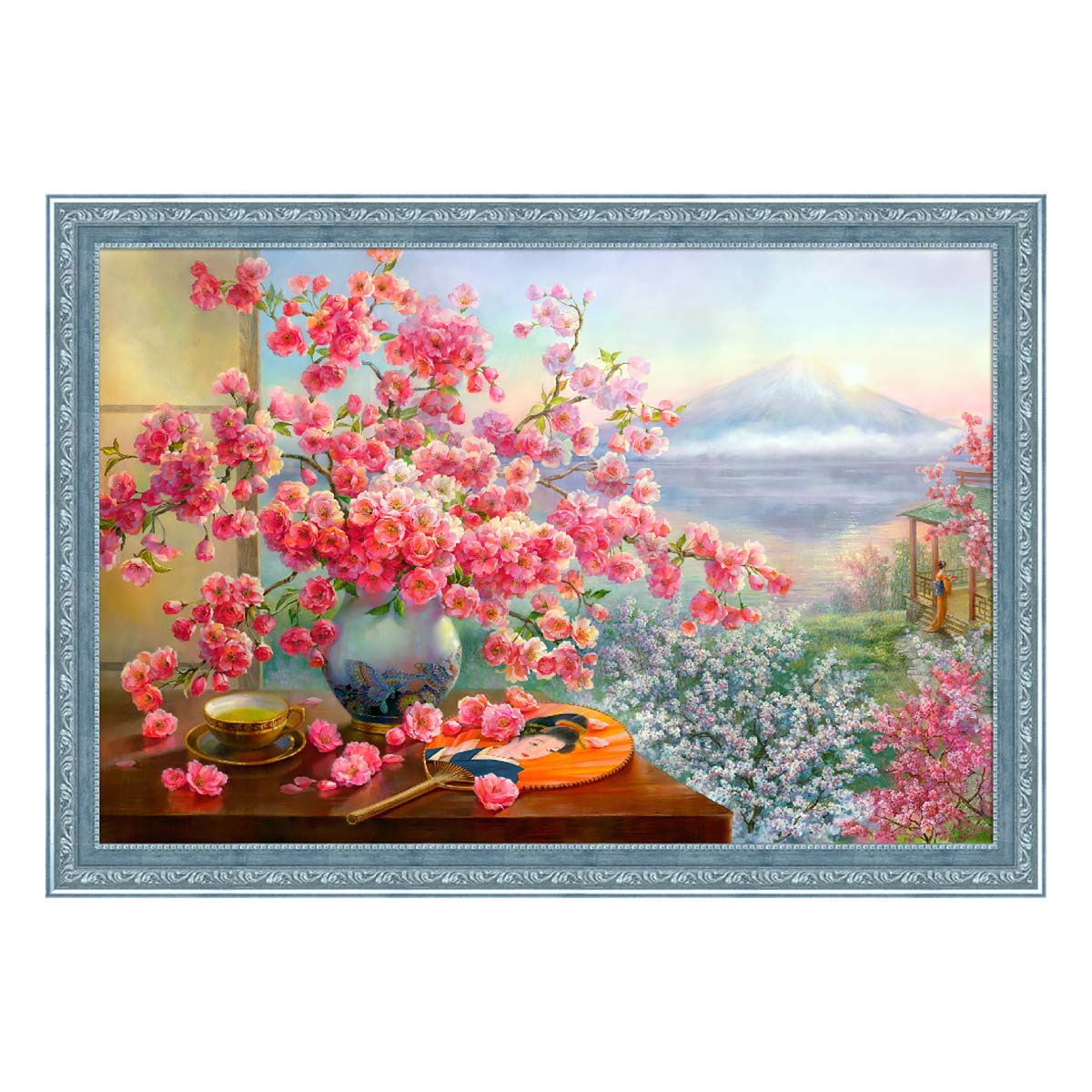 

Алмазная мозаика Букет сакуры, 60*40 см, АЖ-1823