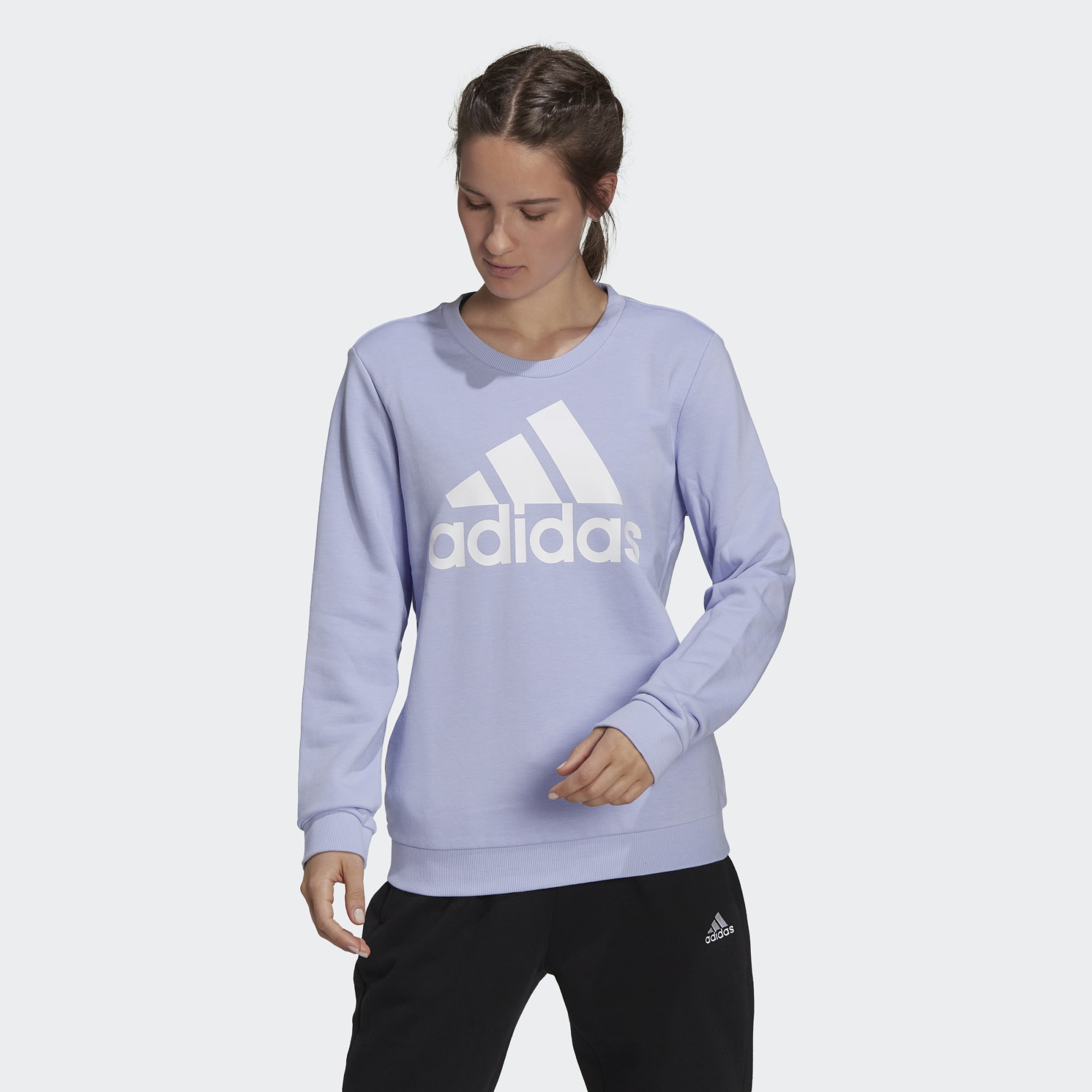 

Свитшот женский Adidas H077 фиолетовый L, H077