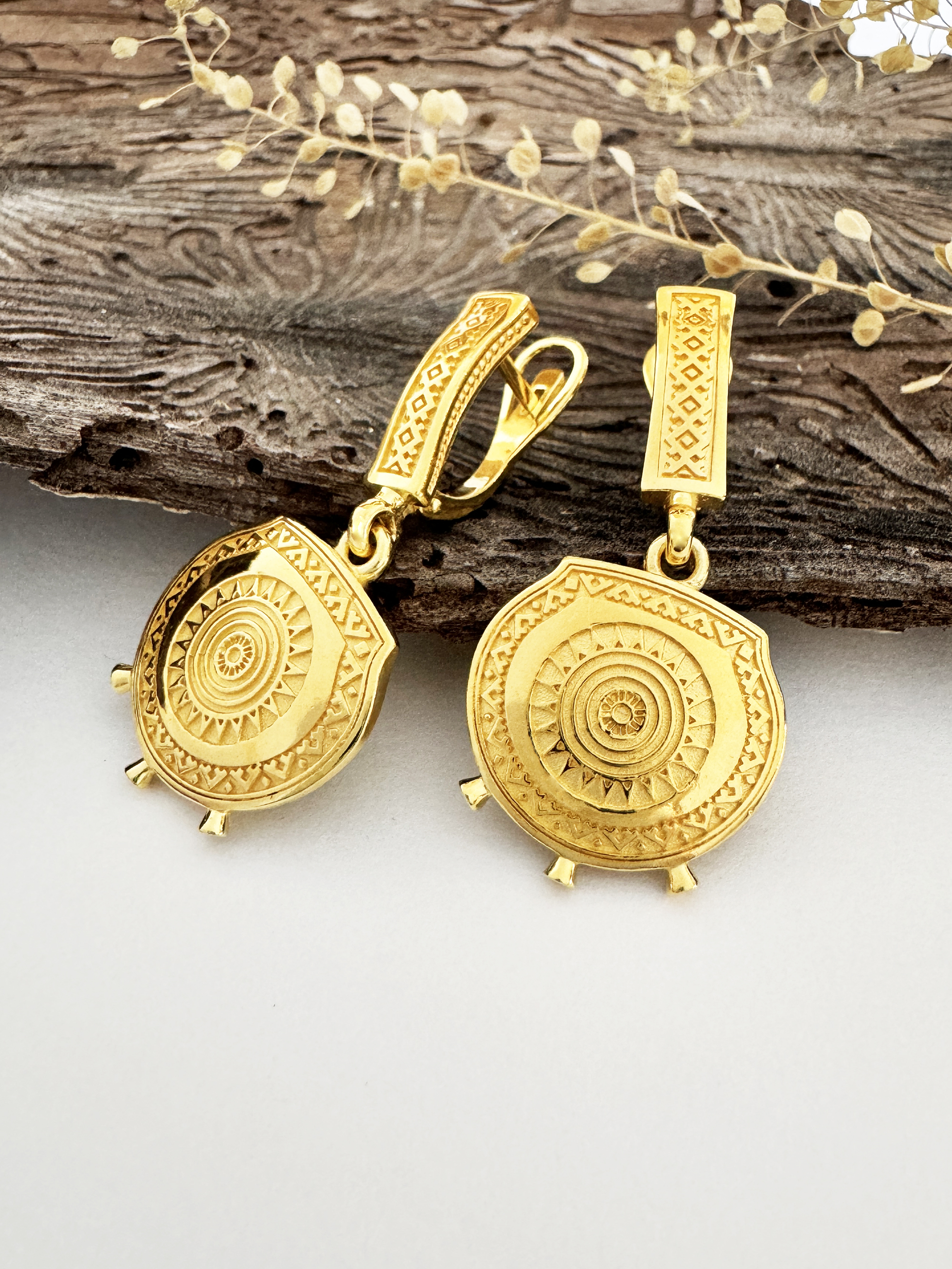 

Серьги подвески из серебра Кустов солнце, солнце