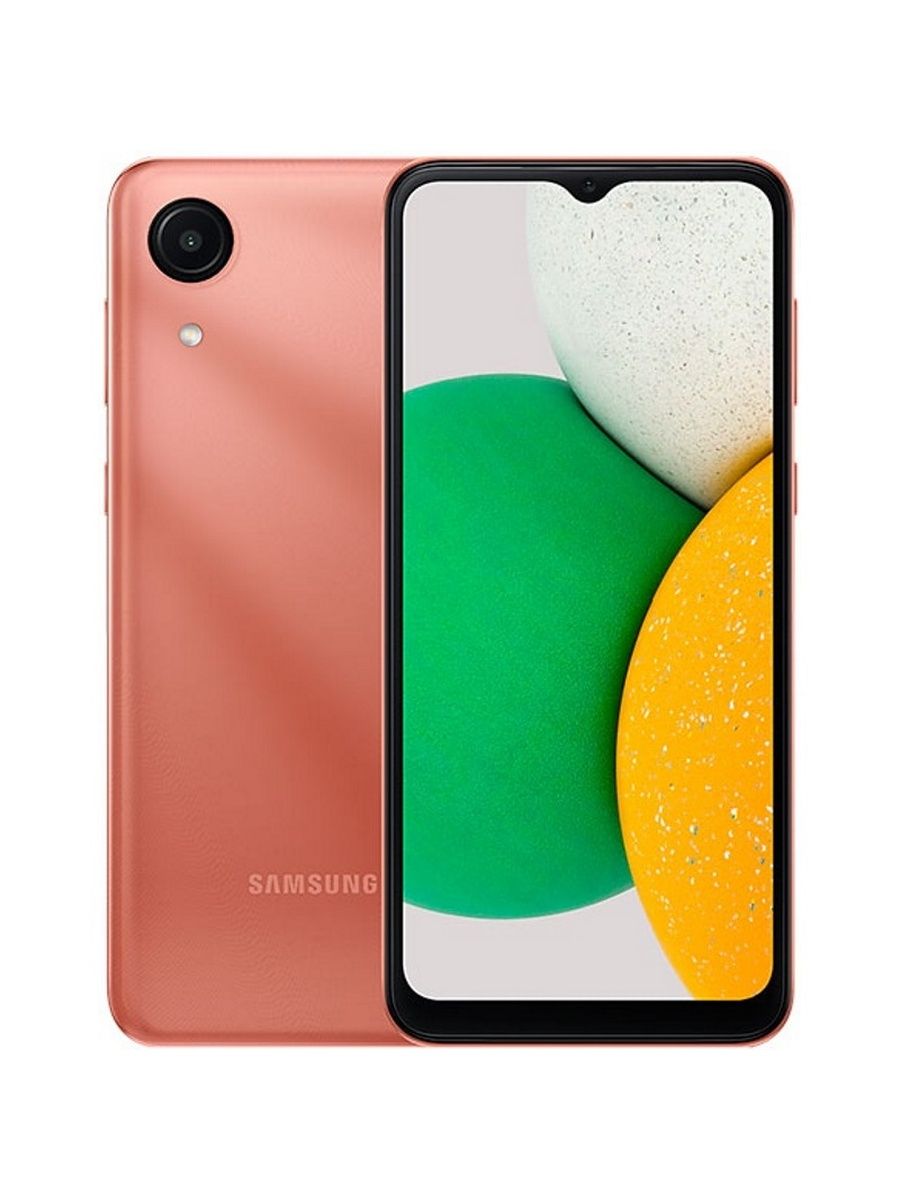 фото Смартфон samsung galaxy a03 core 2/32gb brown (sm-a032fzcdskz)