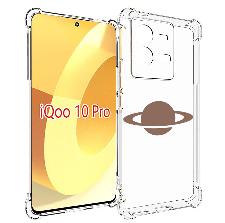 

Чехол MyPads сатурн для Vivo iQOO 10 Pro, Прозрачный, Tocco