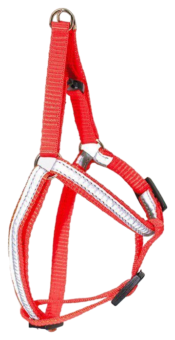 Шлейка Дарэлл Ecco-Sport Reflex, красная, 10 мм, обхват шеи 22 см, обхват груди 30-40 см