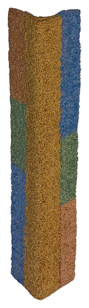 

Когтеточка Дарэлл, угловая, большая, ковролин, цветная, 74x39,5 см, Разноцветный
