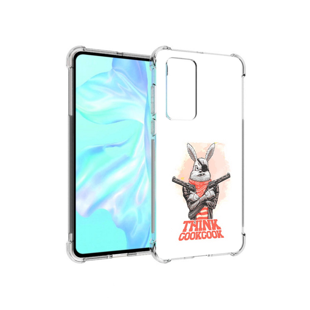 

Чехол MyPads Tocco для Huawei P40 кролик пират, Прозрачный, Tocco