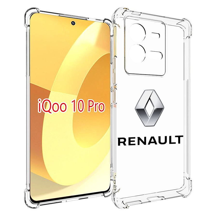 

Чехол MyPads рено-4 мужской для Vivo iQOO 10 Pro, Прозрачный, Tocco