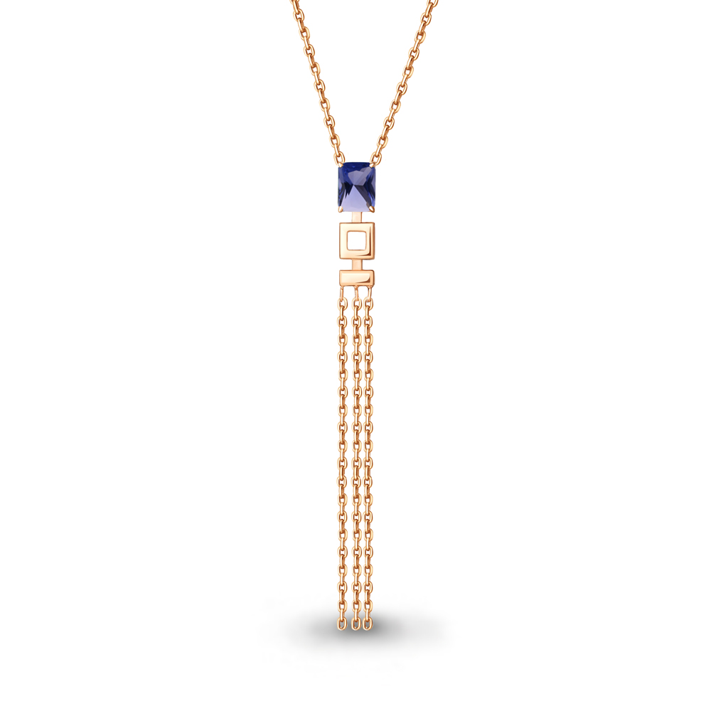 

Колье-галстук из серебра Aquamarine 40 см Aquamarine 73648603_925_з, 73648603_925_з