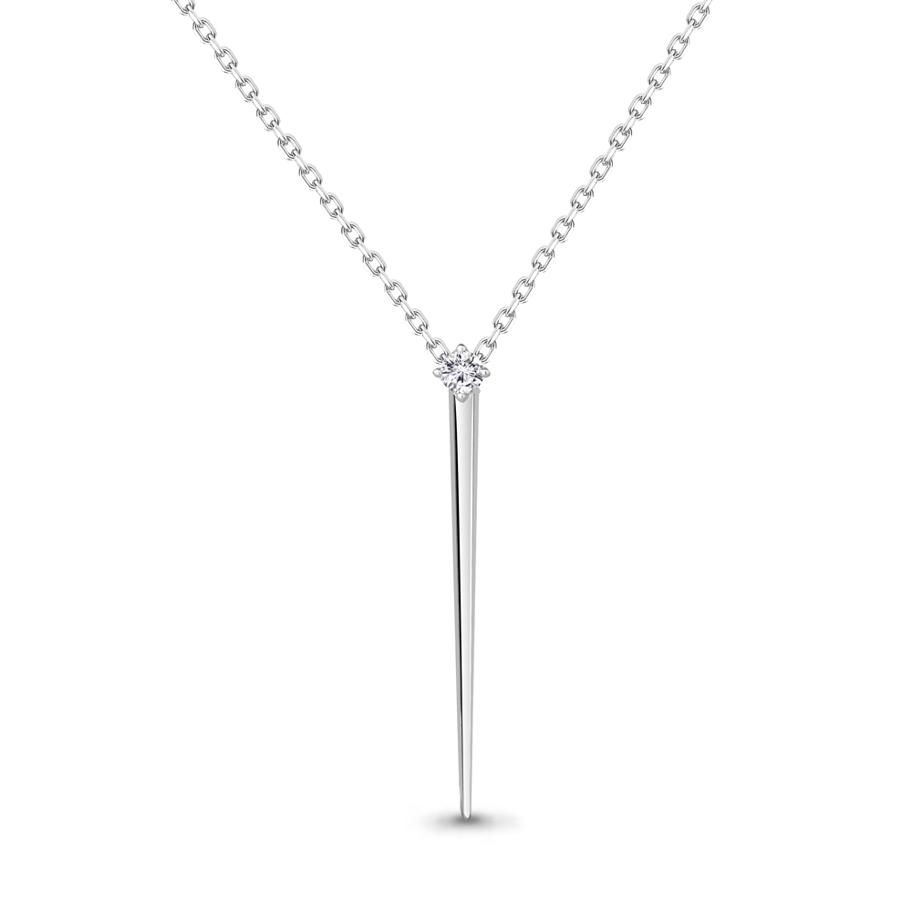 

Колье-галстук из серебра с фианитом Aquamarine Aquamarine 73635А_925_р 40 см, 73635А_925_р