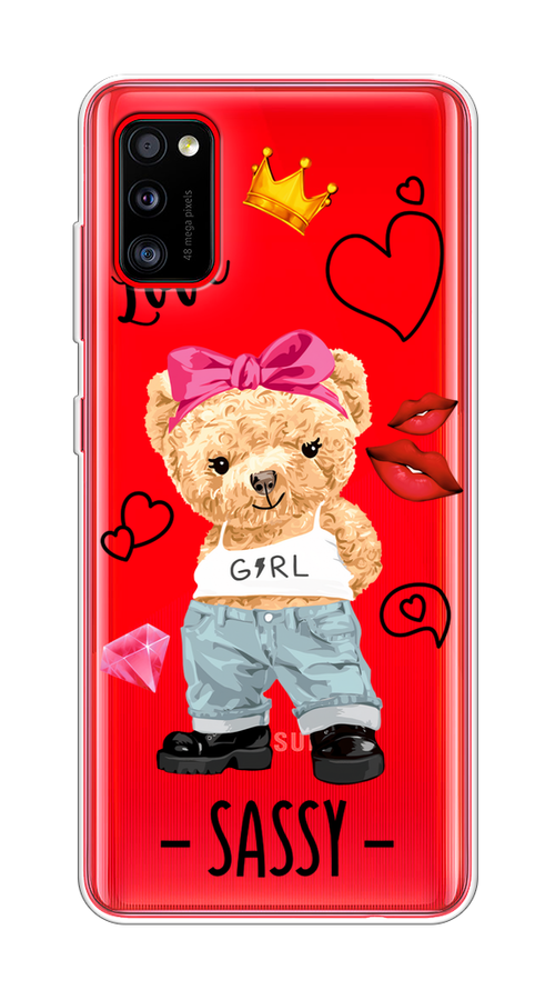 

Чехол на Samsung Galaxy A41 "Sugar Mommy", Голубой;белый;розовый, 2100450-6