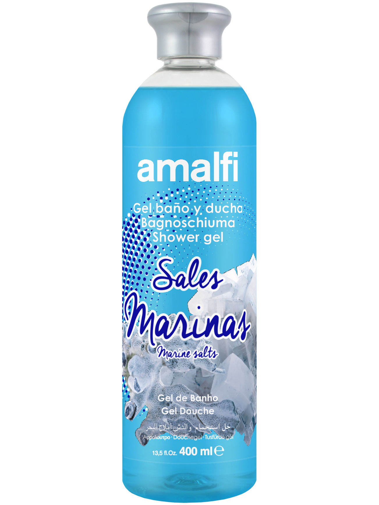 Гель для душа AMALFI морские соли 400 мл