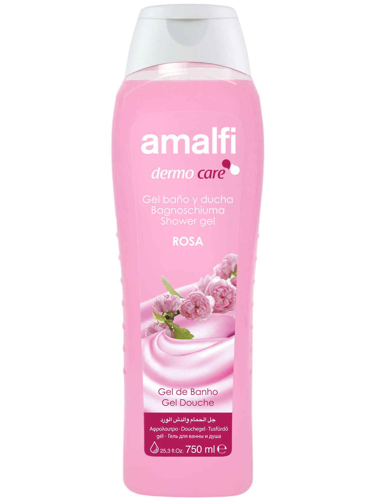 Гель для душа и ванны AMALFI rosa 750 мл 480₽