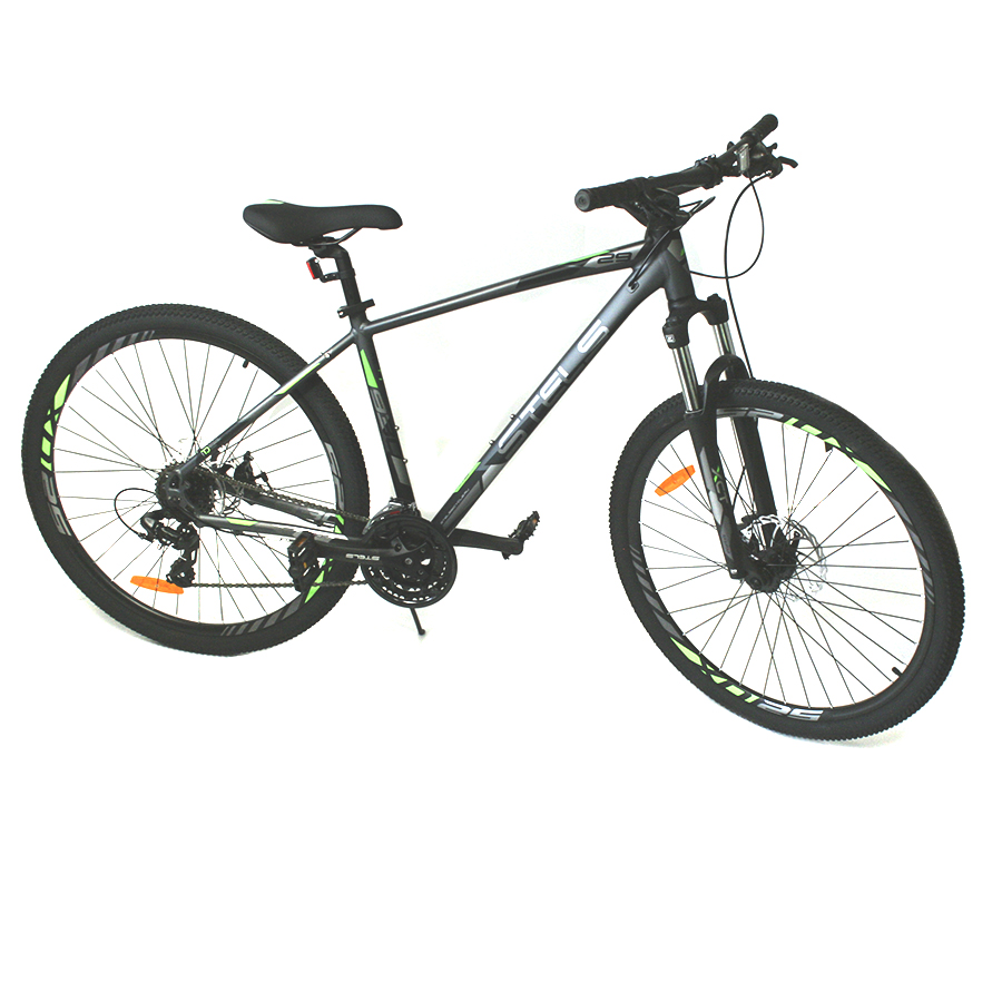Велосипед горный Stels 29 Navigator 930 MD V010 рама 205 антрацитово-зеленый 2023 года 3997200₽
