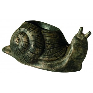 

Цветочный горшок ROTO Planter snail 6104 10 л дуб 1 шт., Коричневый, Planter snail