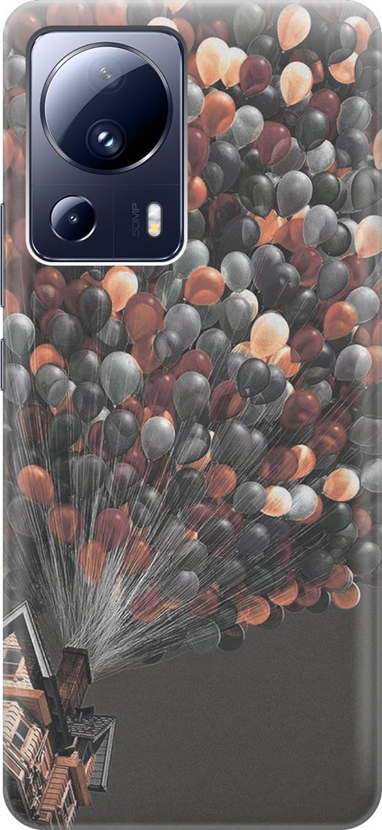 

Силиконовый чехол на Xiaomi 13 Lite "Вверх!", Желтый;оранжевый, 158508