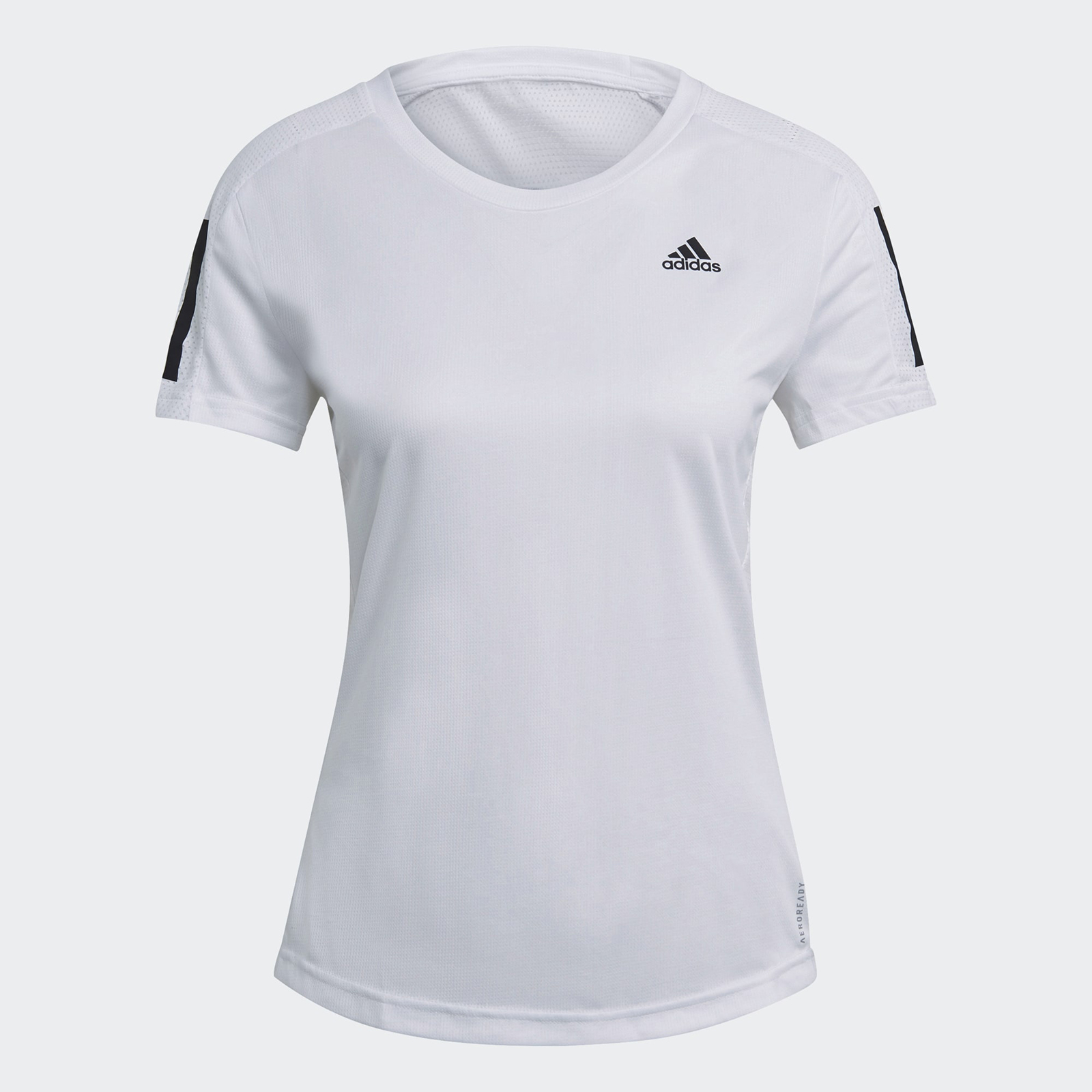 Adidas own the Run Tee белый