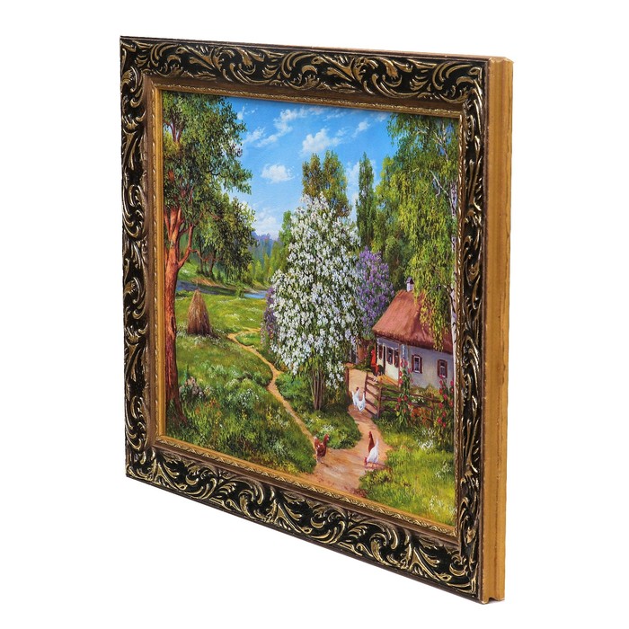 

КНР "Дом среди деревьев", 47х37 см