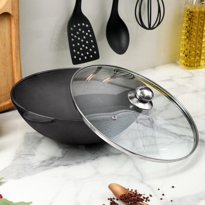 

BRIZOLL Wok, стеклянная крышка, 280х100 мм