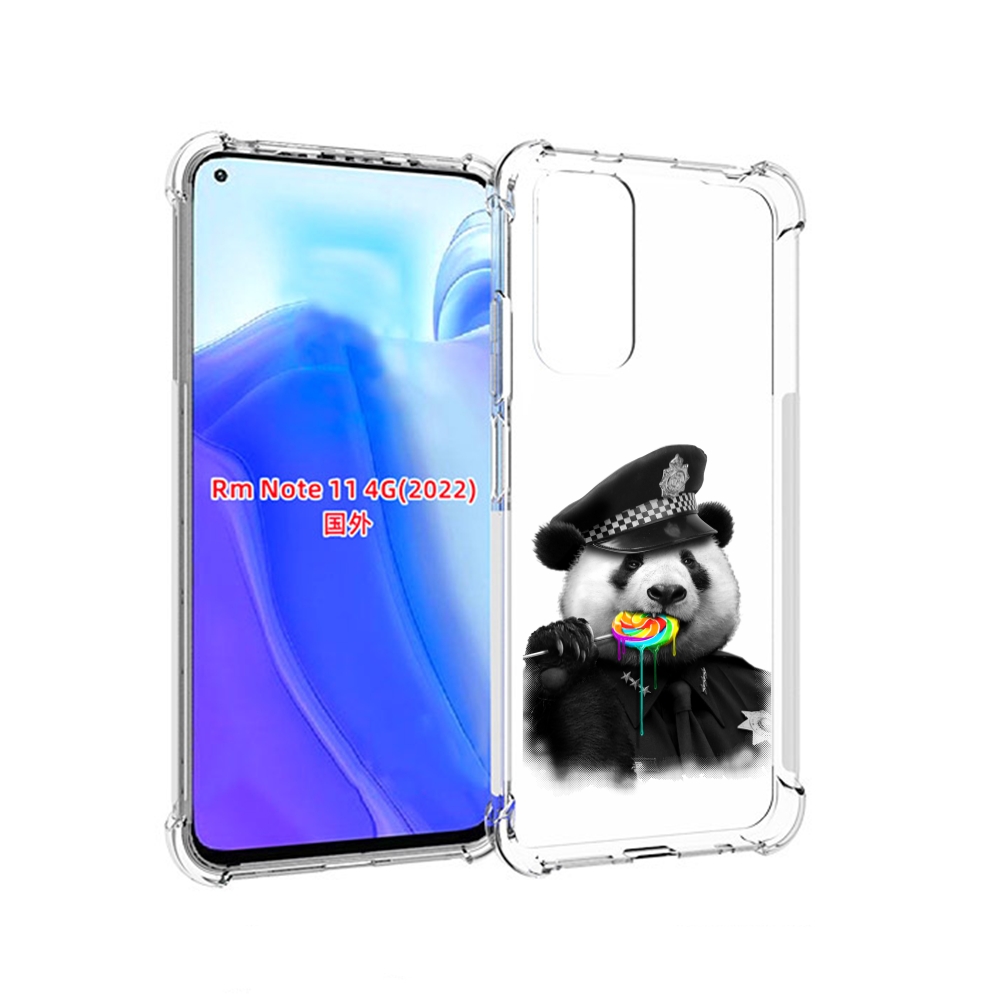 

Чехол MyPads Панда полиция для Xiaomi Redmi Note 11 4G ( Глобальная версия ), Tocco