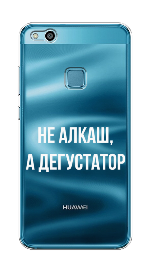 

Чехол на Huawei P10 Lite "Дегустатор", Белый;бежевый, 61350-6