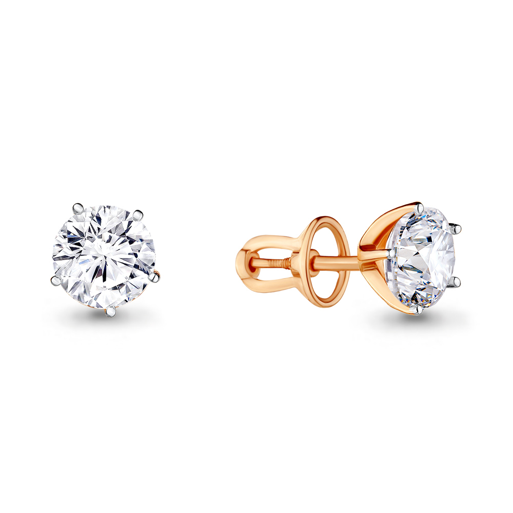 

Серьги из серебра с фианитом Aquamarine 44041_925_з, 44041_925_з