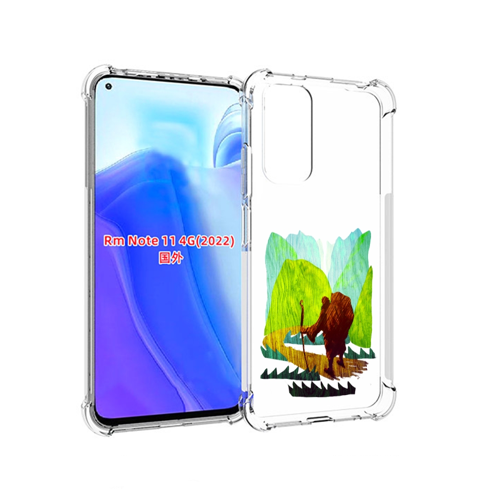 

Чехол MyPads Лесная тропа для Xiaomi Redmi Note 11 4G ( Глобальная версия ), Tocco