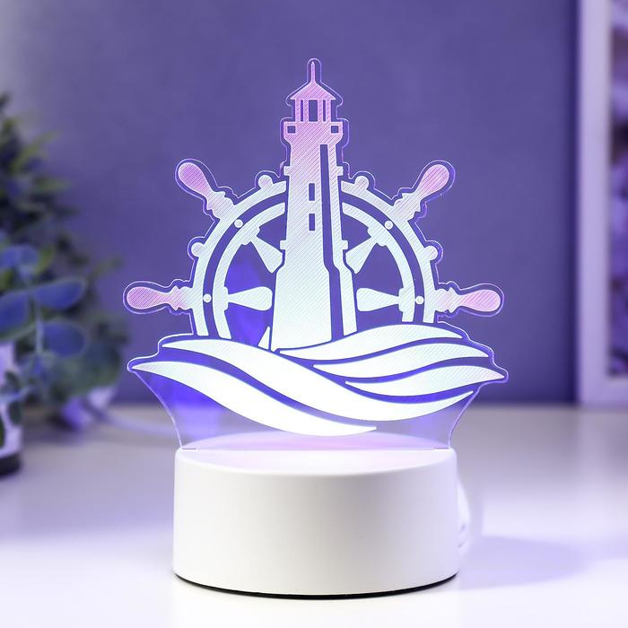 

Risalux "Море", LED, RGB, от сети, 9,5х13х17 см