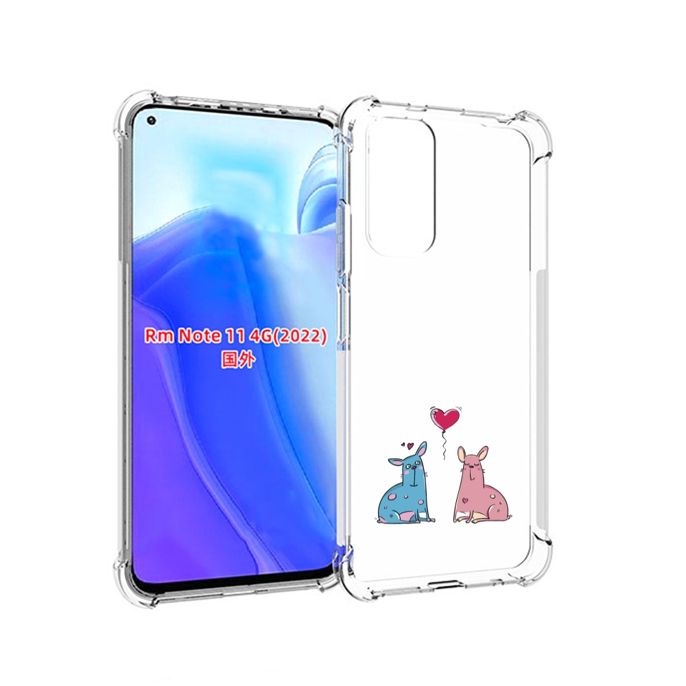 

Чехол MyPads Лама любовь для Xiaomi Redmi Note 11 4G ( Глобальная версия ), Tocco