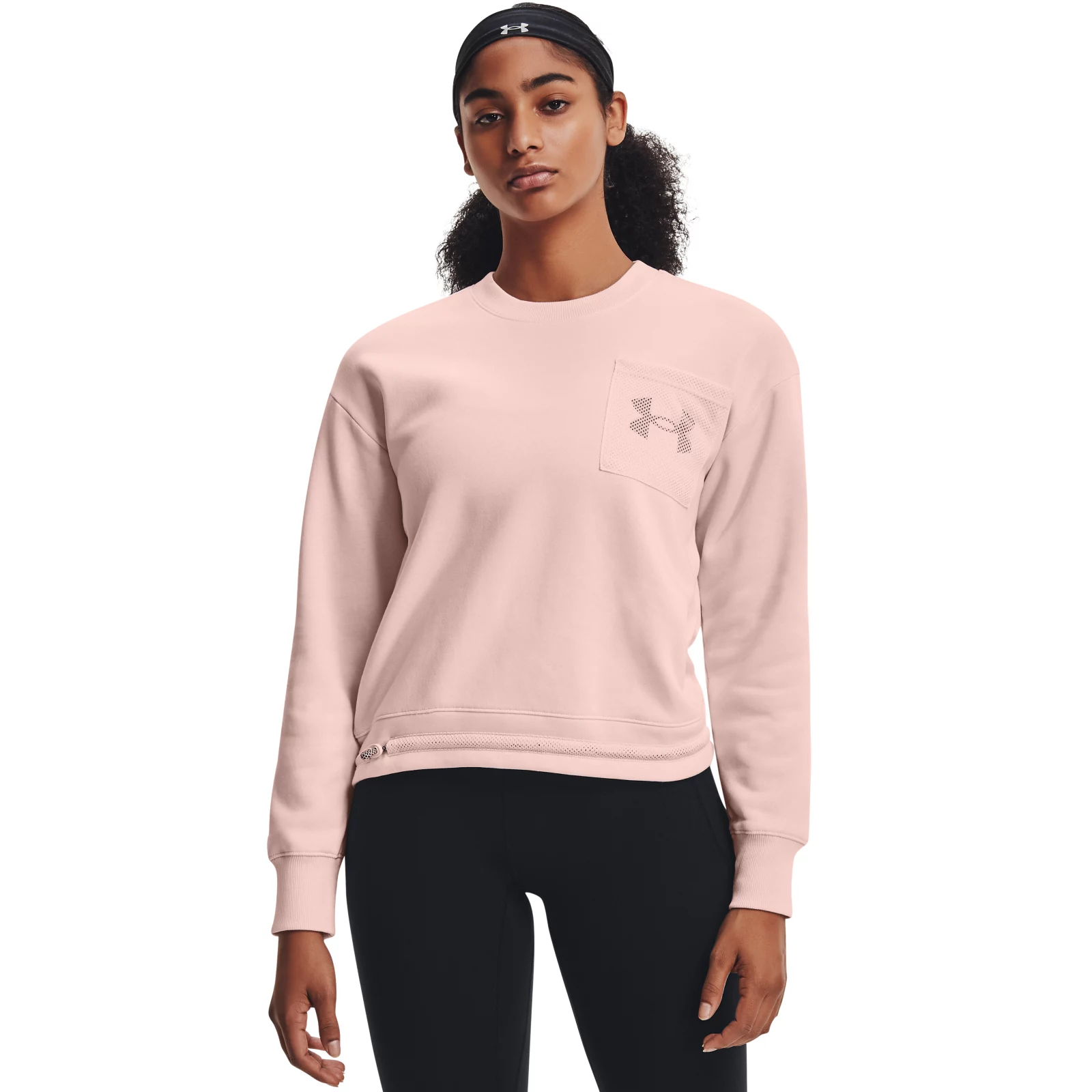 

Свитшот женский Under Armour 1365847-685 розовый S-M, 1365847-685