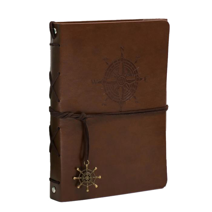 

Фотоальбом 30 листов Штурвал кожзам (на кольцах) 22х17х3,3 см, Коричневый