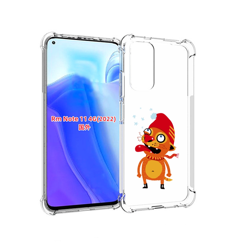 

Чехол MyPads Зимний кот для Xiaomi Redmi Note 11 4G ( Глобальная версия ), Tocco