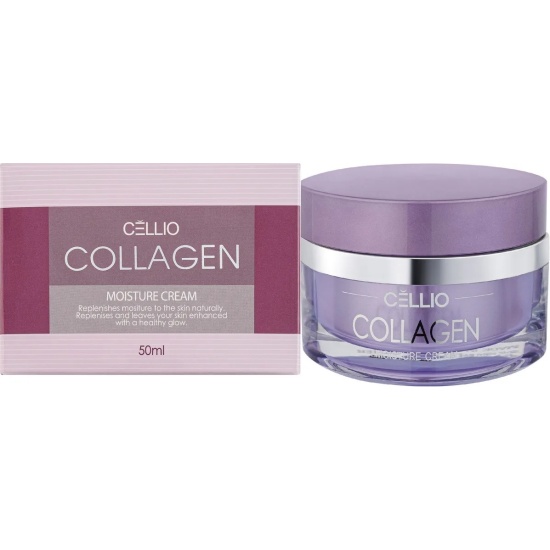 Крем для лица CELLIO  увлажняющий с коллагеном Collagen Moisture Cream 50 мл