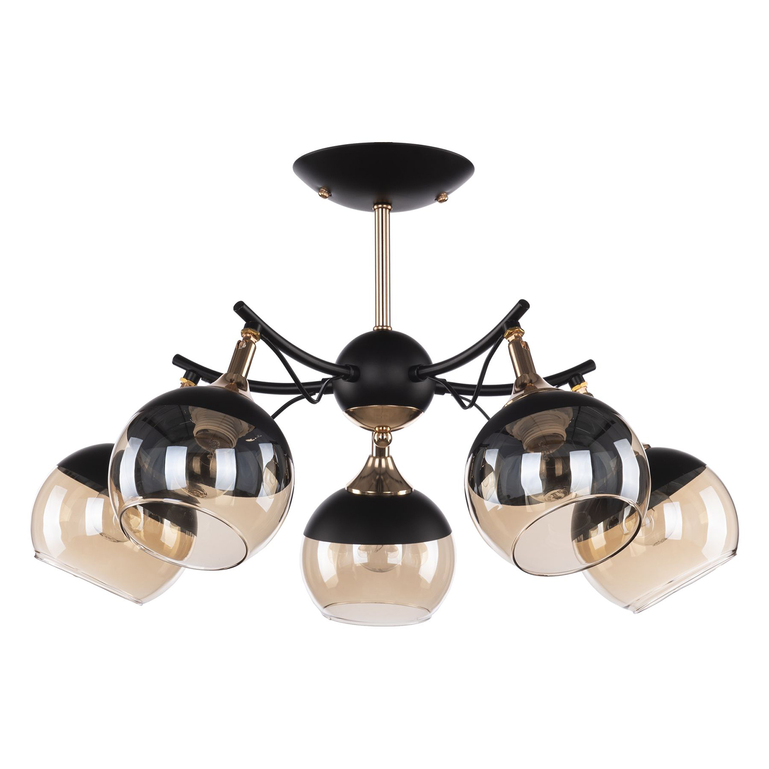 

Люстра APL2234372/5 BK+FG Arte Perfetto Luce, APL2234372/5 BK+FG