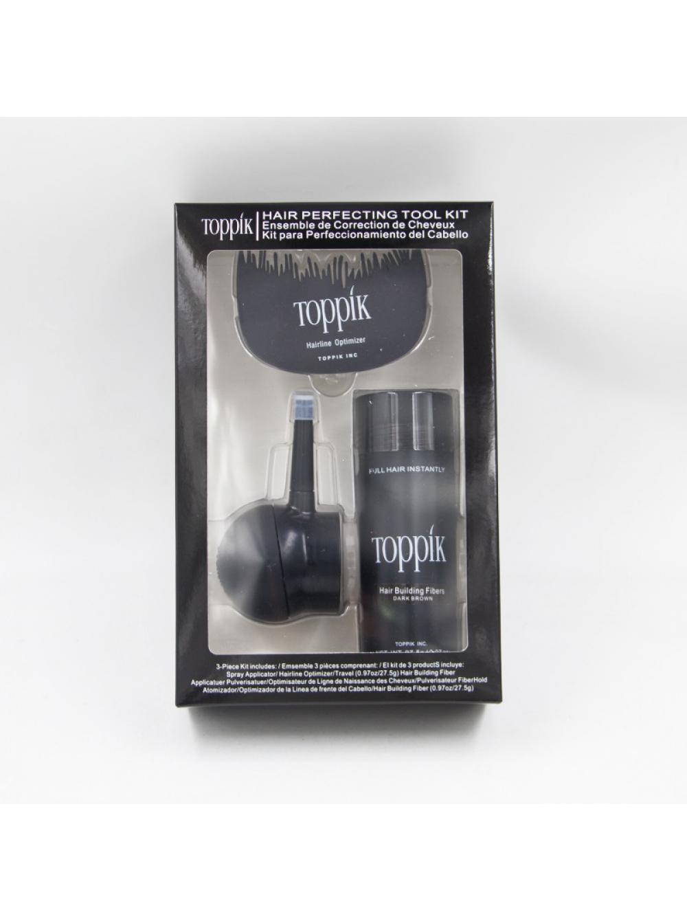 

Набор для загущения волос TOPPIK HAIR PERFECTING TOOL KIT 27,5 гр DARK BROWN