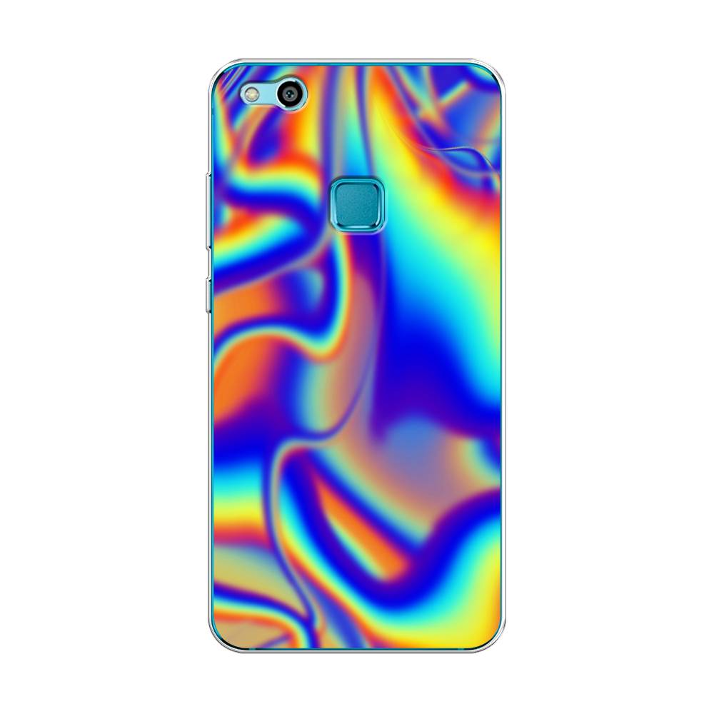 

Чехол для Huawei P10 Lite "Яркая голограмма", Разноцветный, 61350-3