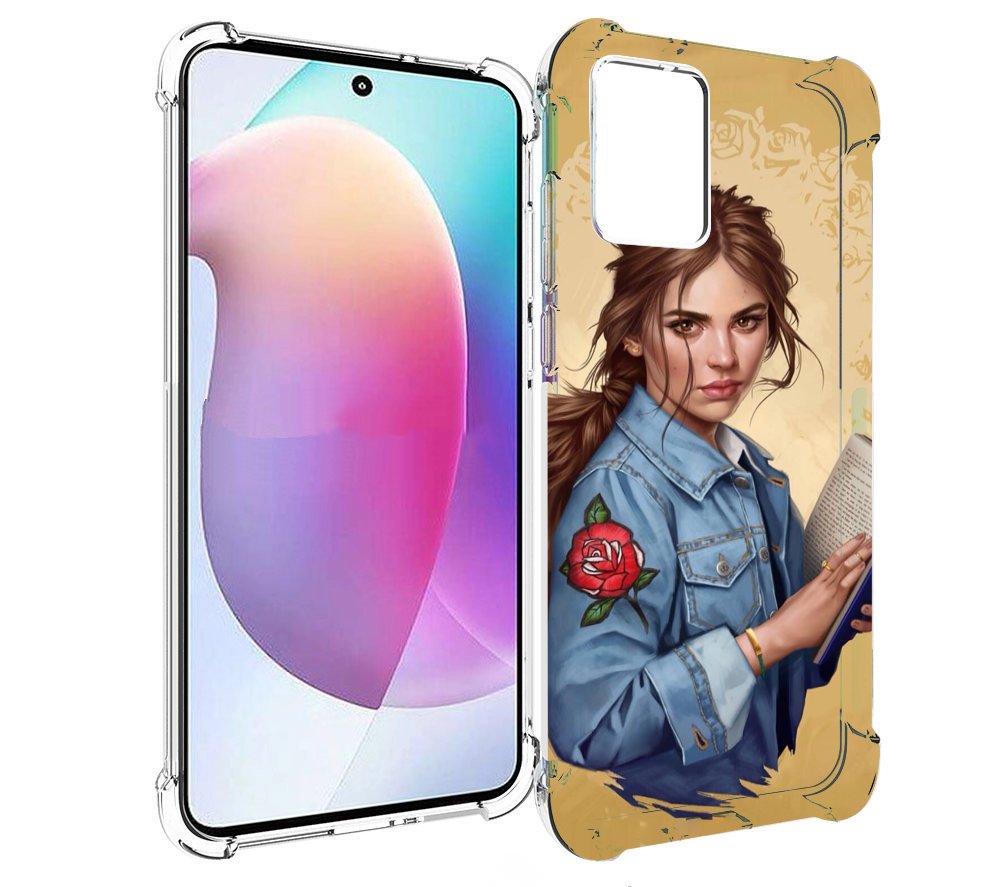 

Чехол MyPads девушка-в-бежевом-фоне для Motorola Edge 30 Neo, Прозрачный, Tocco