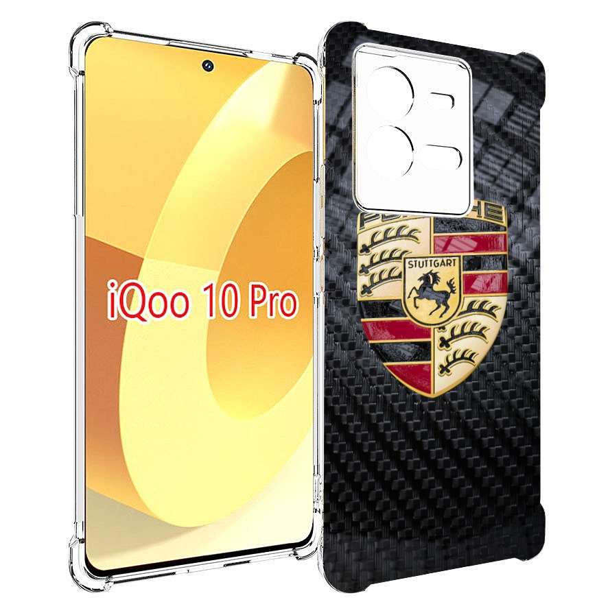 

Чехол MyPads porsche 3 мужской для Vivo iQOO 10 Pro, Прозрачный, Tocco