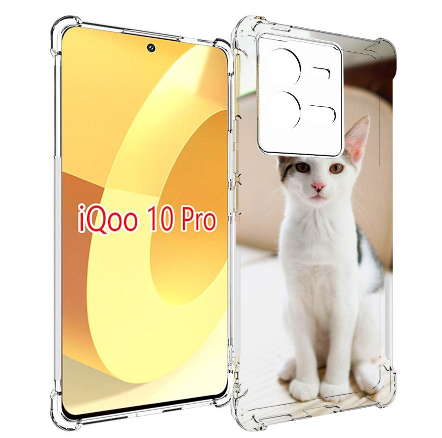 Чехол MyPads порода кошка эгеи?ская для Vivo iQOO 10 Pro