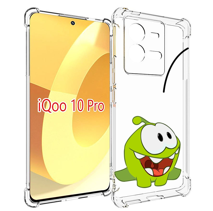 

Чехол MyPads попрыгунчик для Vivo iQOO 10 Pro, Прозрачный, Tocco