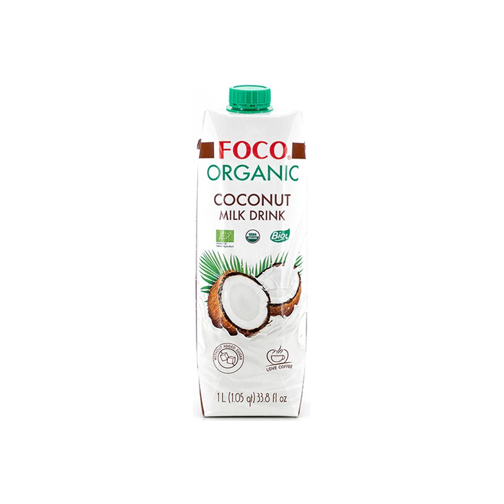 

Напиток FOCO ORGANIC Кокосовый молочный 1 л