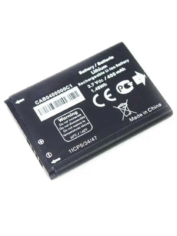 

Аккумулятор для телефона 400мА/ч для Alcatel CAB3010010C1