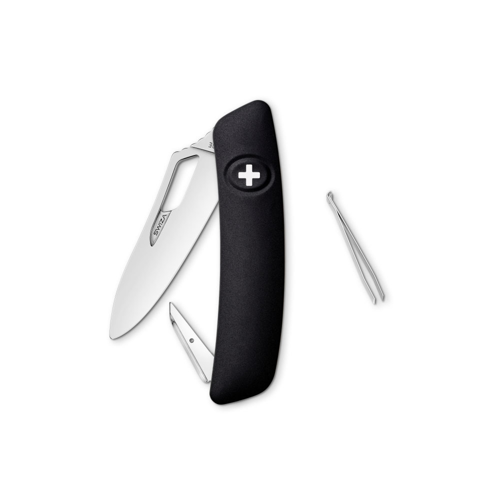 фото Швейцарский нож swiza sh00 standard, 95 мм, 5 функций, черный (ksh.0900.1010)