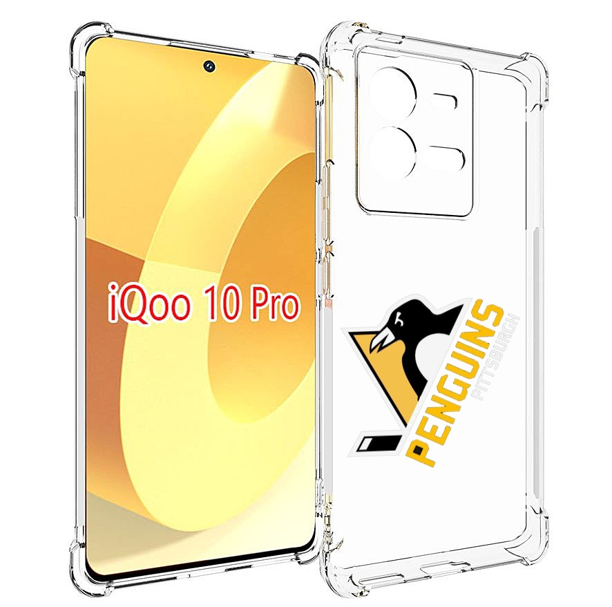 

Чехол MyPads питтсбург пингвинс для Vivo iQOO 10 Pro, Прозрачный, Tocco