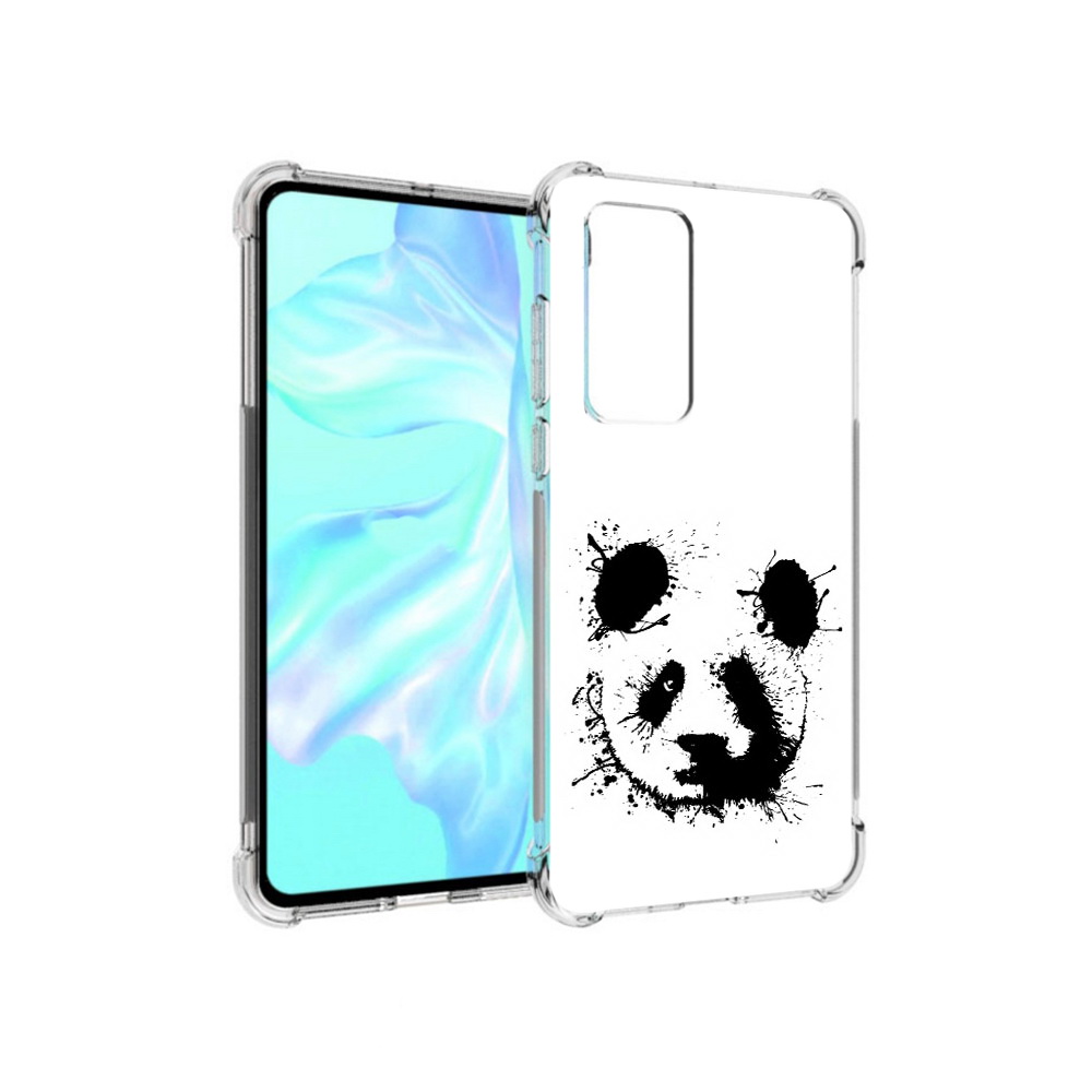 

Чехол MyPads Tocco для Huawei P40 клякса-панда, Прозрачный, Tocco