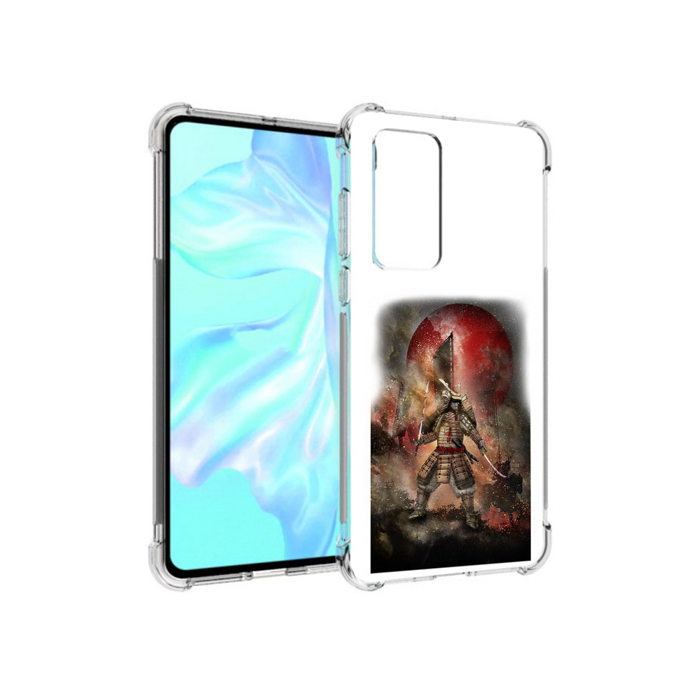 

Чехол MyPads Tocco для Huawei P40 китайскийвоин, Прозрачный, Tocco