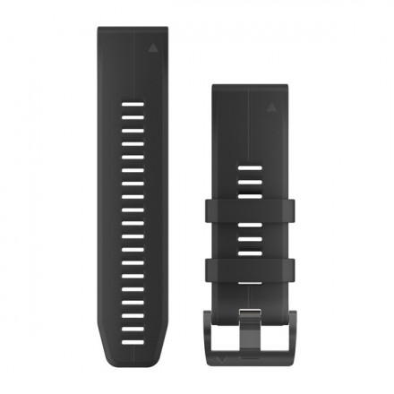

Garmin Ремешок сменный QuickFit 26 мм (силикон) черный, QuickFit 26 black