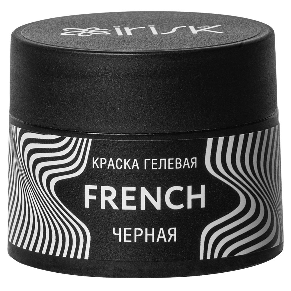 

Краска гелевая French, 5мл (02 Черная), Черный