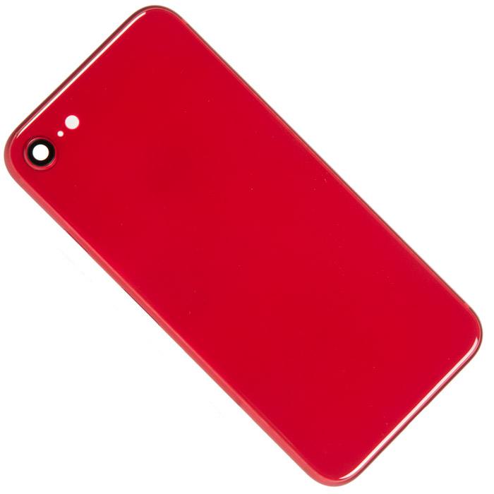 

Корпус в сборе Rocknparts для iPhone 8 (крышка с рамкой), красный