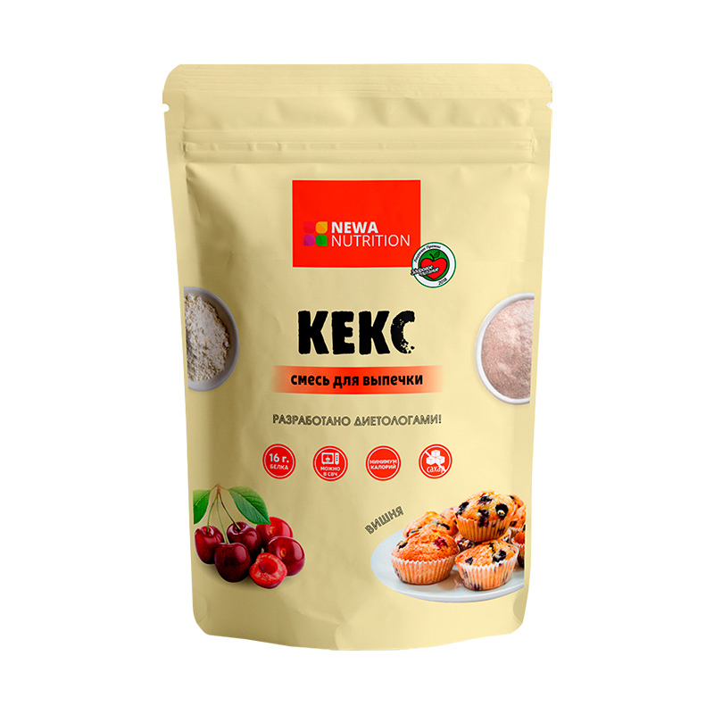 

Кекс NEWA Nutrition (смесь для выпечки) 200 г - вишня
