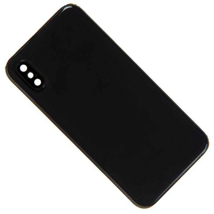 

Задняя крышка в сборе с рамкой Rocknparts для iPhone Xs, черный