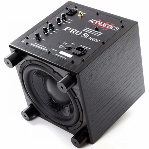 

Сабвуфер MJ Acoustics Pro 50 Mk III Black Ash, Pro 50 Mk III
