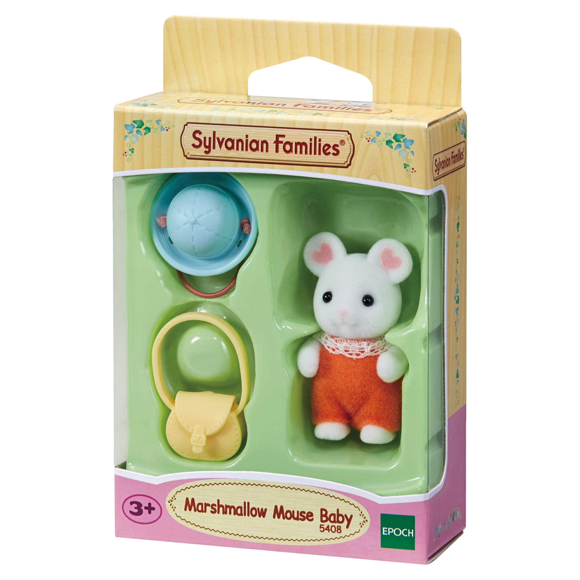 фото Игровой набор sylvanian families малыш зефирный мышонок 5408